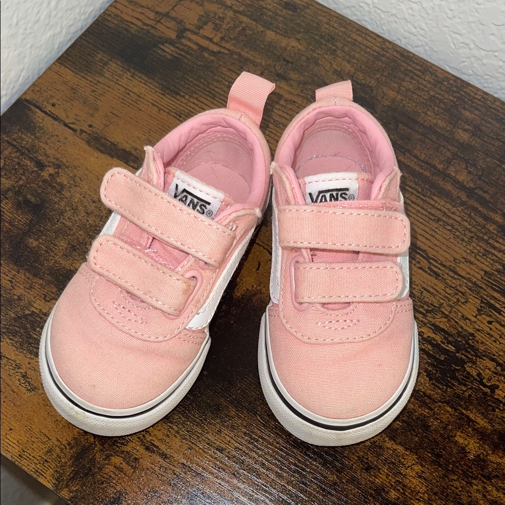 Vans Kids Pink Sneakers